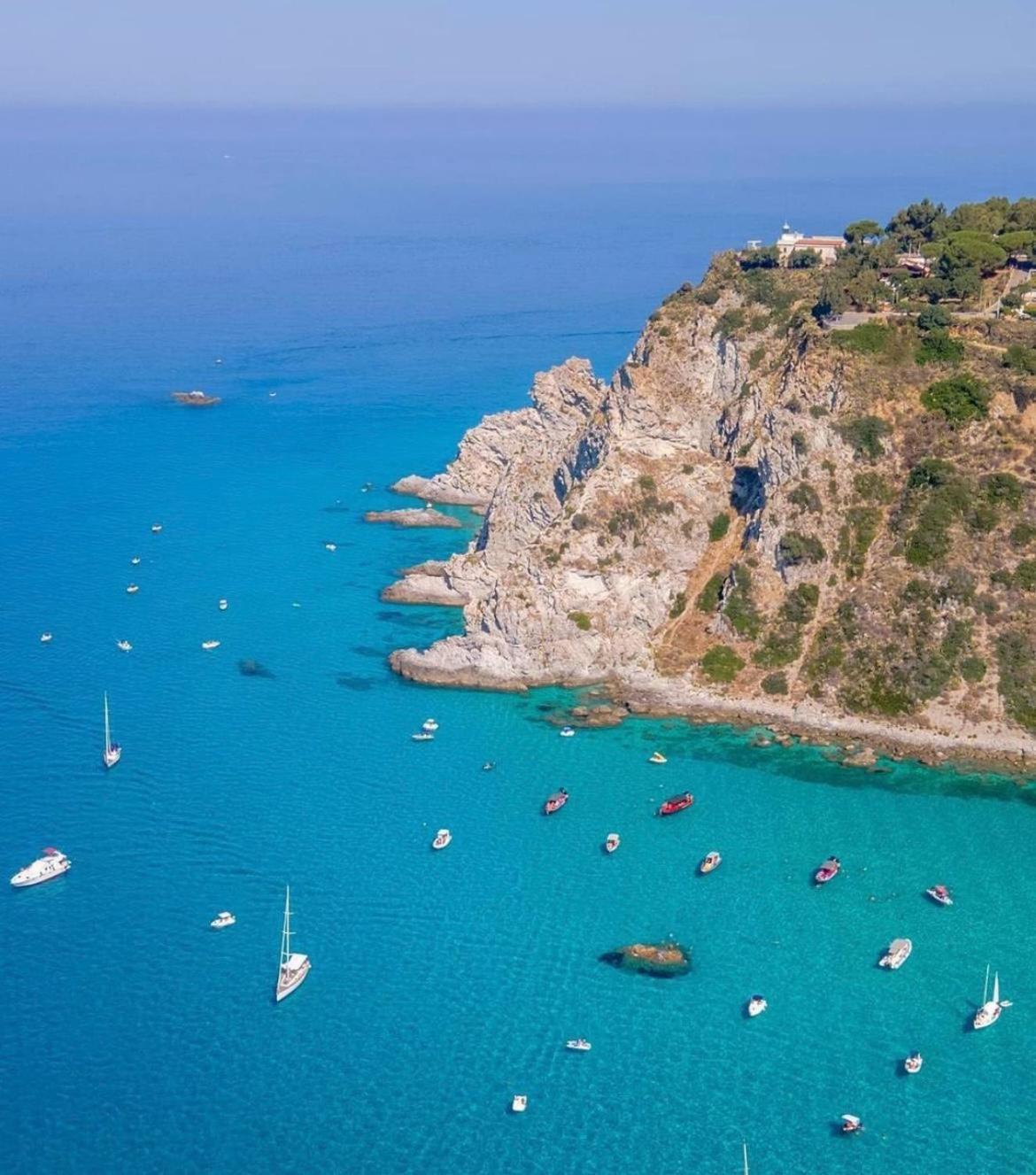 Il Tirreno Degli Dei Aparthotel Capo Vaticano Esterno foto